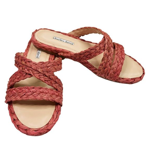 Charles David Woven Slip-On Sandals - Picture 5 of 12